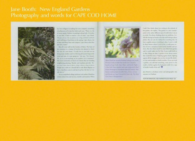 "I really like white in the garden," says Flook, yet she uses it discriminately, just a bit here or there to draw the eye out of dark shadow, to create a fragmented moment in the twilight of day.